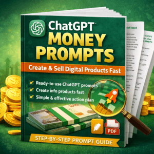 Create & Sell Digital Products Fast With Chatgpt