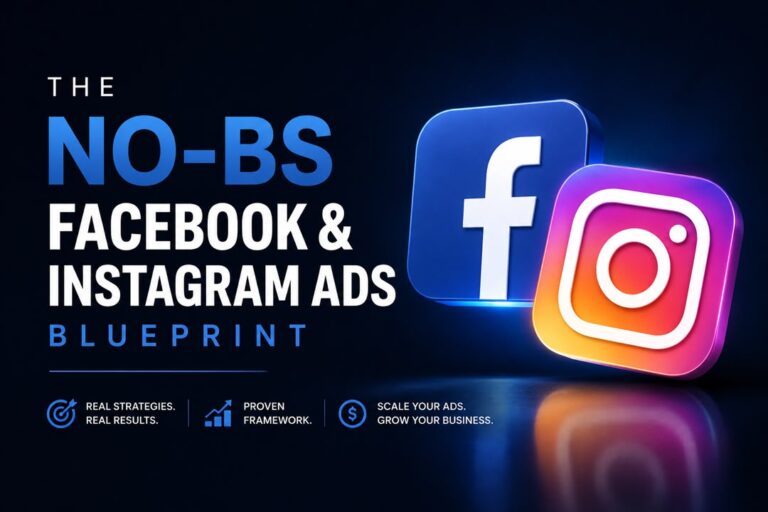 The no-BS Facebook & Instagram Ads Blueprint (Course)